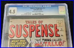 Tales Of Suspense #16 Atlas Comics 1961 CGC 4.5 Jack Kirby Cover