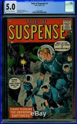 Tales Of Suspense #1 1959 Certified 5.0 Space Adventure