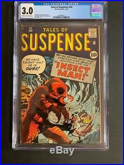 Tales Of Suspense #24 (1961) CGC 3.0 Kirby & Ditko Art! Marvel Comics