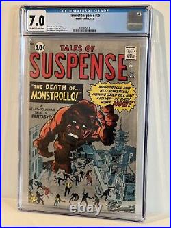 Tales Of Suspense #25 CGC 7.0 Last 10 Cent Issue