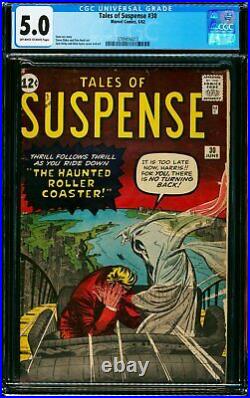 Tales Of Suspense 30 Cgc 5.0 1962 Stan Lee Jack Kirby Steve Ditko Heck Ayers