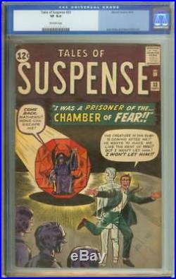 Tales Of Suspense #33 Cgc 8.0 Ow Pages