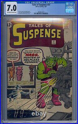 Tales Of Suspense #37 Cgc 7.0 Hagg Jack Kirby 017