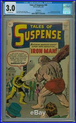 Tales Of Suspense #40 CGC Graded 3.0 2nd Appearance Of Iron Man