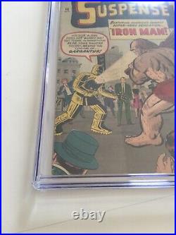 Tales Of Suspense #40 Cgc 3.5 Restored 1963 2nd Appearance Of Iron Man