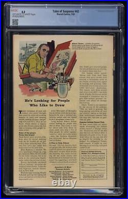 Tales Of Suspense #43 CGC VF 8.0 Off White to White Early Iron Man Appearance