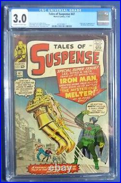 Tales Of Suspense #47 (CGC 3.0) (1963, Marvel) 1st Melter