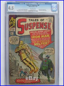 Tales Of Suspense # 47 Us Marvel 1963 Iron Man Vg+ 4.5 Cgc