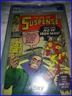 Tales Of Suspense #48 Cgc 8.0, Key Issue, New Armor Best One You'll Ever See
