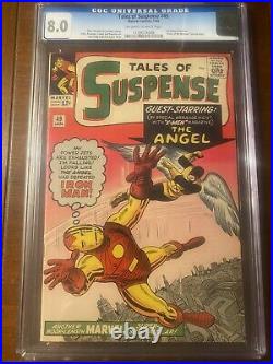 Tales Of Suspense #49 1/64 Cgc 8.0 Ow First X-men X-over Nice Early Iron Man Key