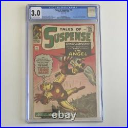 Tales Of Suspense #49 3.0 CGC Iron Man & X-Men Crossover