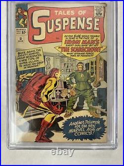 Tales Of Suspense #51 CGC 2.0 OWP! 1st Scarecrow! Marvel 1964