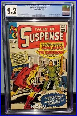 Tales Of Suspense #51 Cgc 9.2 1st Appearance Of Scarecrow By Stan Lee Jack Kirby