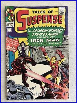 Tales Of Suspense #52 (1959) Fn Marvel 1st Appearance Black Widow