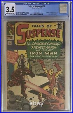 Tales Of Suspense 52 (1st Appearance Of Black Widow) Marvel 1964 CGC 3.5