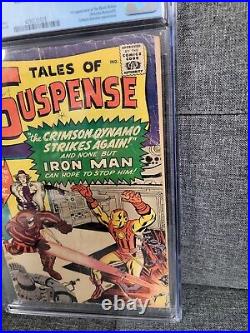 Tales Of Suspense #52 CGC 1.5 1st Black Widow 1964 Natasha Romanoff