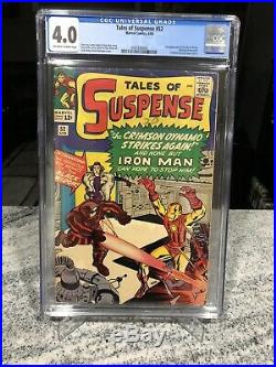 Tales Of Suspense 52 CGC 4.0 First Appearance Of Black Widow