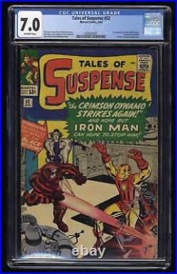 Tales Of Suspense #52 CGC FN/VF 7.0 Off White 1st Appearance of Black Widow