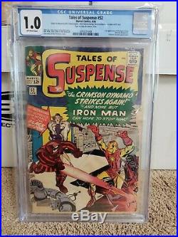 Tales Of Suspense #52 Cgc 1.0, 1st Black Widow! Hot Book, In Affordable Grade