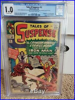 Tales Of Suspense #52 Cgc 1.0, 1st Black Widow! Hot Book, In Affordable Grade