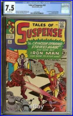 Tales Of Suspense #52 Cgc 7.5 Ow Pages