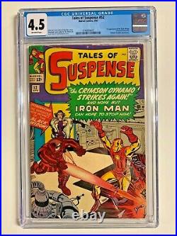 Tales Of Suspense #52 First Appearance Black Widow! Cgc 4.5 Vg+ Hot Key Issue