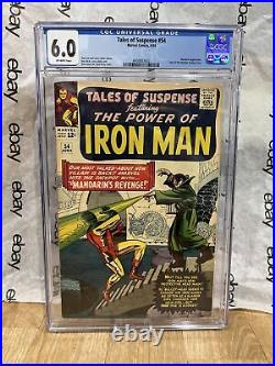 Tales Of Suspense #54 (cgc 6.0) 1964 Mandarin Cover & Appearance Jack Kirby (c)