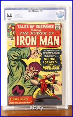 Tales Of Suspense # 55 The Power Of Iron Man Cbcs 6.0 Not Cgc Mandarin Cover