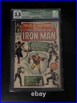 Tales Of Suspense 57 CGC 57 Qualified First Appearance Of Hawkeye