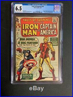 Tales Of Suspense #59 (1964) CGC 6.5 1st Iron Man/Captain America Dbl Feature