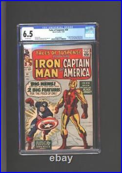 Tales Of Suspense #59 CGC 6.5 Iron Man/Captain America Dbl. Feature Begins 1964