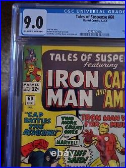 Tales Of Suspense 60 Cgc 9.0