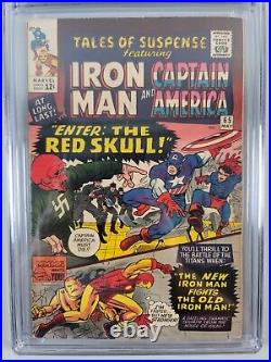 Tales Of Suspense #65 CGC 4.5 1st Silver Age Apperance of Red Skull
