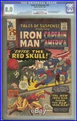 Tales Of Suspense #65 Cgc 8.0 Cr/ow Pages