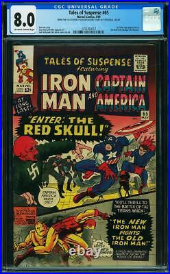 Tales Of Suspense 65 Cgc 8.0 Oww David Parsons Col Stan Lees Personal Tailor L1