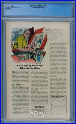 Tales Of Suspense #66 1965 Cgc 8.0 Cents 1st App Red Skull Hitler Marvel Comics