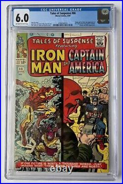 Tales Of Suspense #66, CGC 6.0, Key 1st Silver Age Appearance Of Red Skull