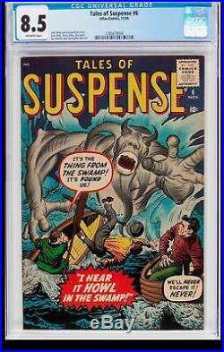 Tales Of Suspense #6 Cgc 8.5 Kirby Monster Cover Cgc #1295619004