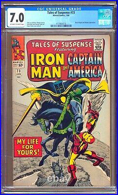 Tales Of Suspense #73 (1966) CGC 7.0 OWithW Lee Thomas Kirby Black Knight