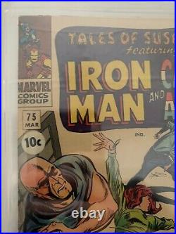 Tales Of Suspense #75 First Appearance Of Sharon Carter Halo Graded 5.5 FN- CGC