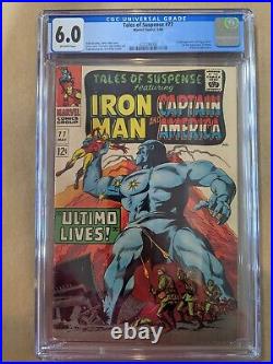 Tales Of Suspense #77 Cgc 6.0 1st Appearance Peggy Carter & Ultimo