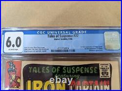 Tales Of Suspense #77 Cgc 6.0 1st Appearance Peggy Carter & Ultimo