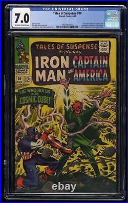 Tales Of Suspense #80 CGC FN/VF 7.0 Red Skull Iron Man Captain America