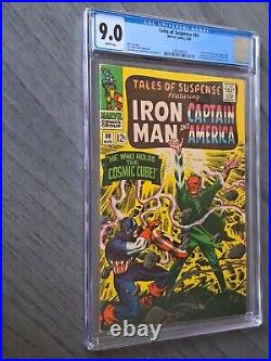 Tales Of Suspense 80 Cgc 9.0 White Pages Red Skull Cosmic Cube Saga Begins