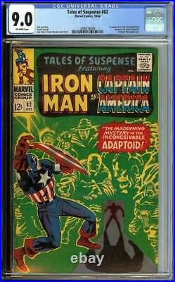 Tales Of Suspense #82 Cgc 9.0 Ow Pages // 1st Appearance Of The Adaptoid