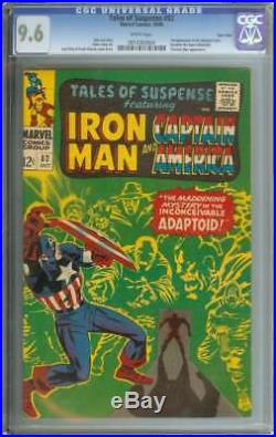 Tales Of Suspense #82 Cgc 9.6 White Pages Twin Cities