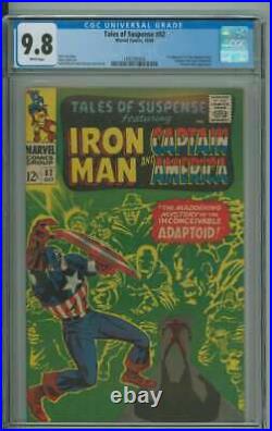 Tales Of Suspense #82 Cgc 9.8 White Pages // 1st Appearance Adaptoid