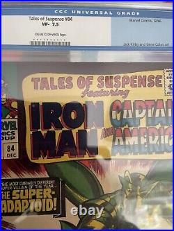 Tales Of Suspense 84 CGC Iron Man 1st App Super Adaptoid Classic Cover
