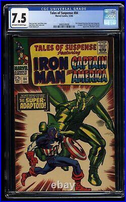 Tales Of Suspense #84 CGC VF- 7.5 Avengers Mandarin Super-Adaptoid! Marvel 1966