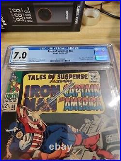 Tales Of Suspense #88 CGC 7.0 Mole Man, Power Man & Swordsman Appearances Marvel